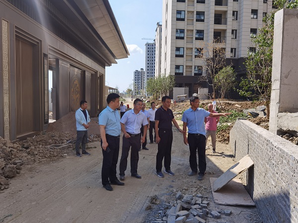 趙光祥一行到定遠項目公司調(diào)研指導(dǎo)工作