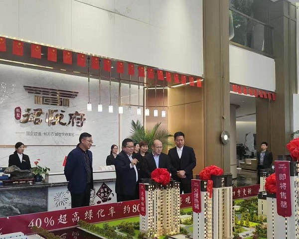 王晟率相關(guān)部門赴徽鹽地產(chǎn)集團(tuán)靈璧項(xiàng)目公司開展條線化服務(wù)